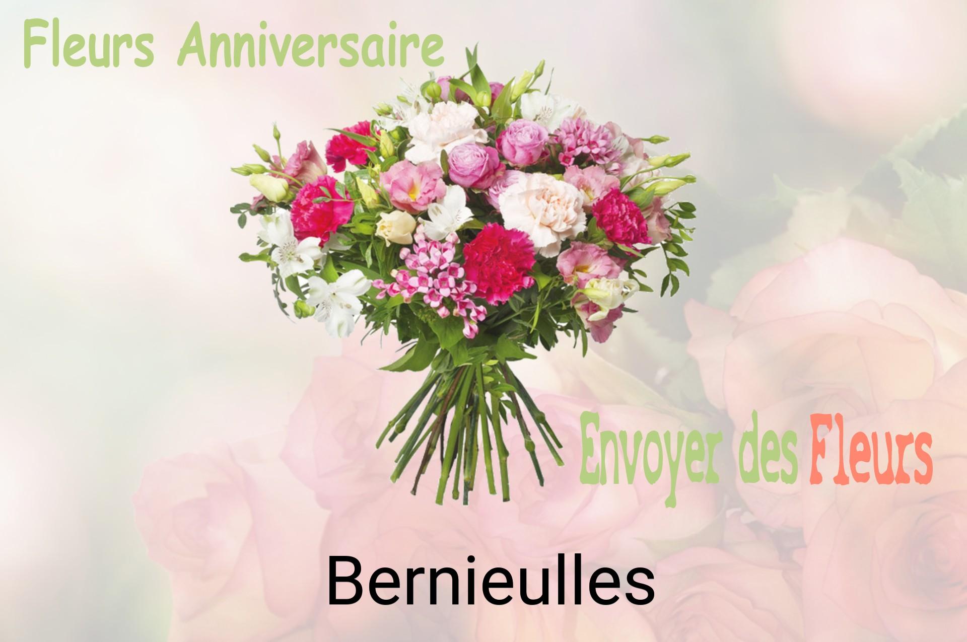 Bouquet de fleurs d’anniversaire livré à Bernieulles